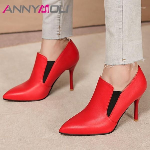 boots annymoli short women shoes extreme high heel lady pointed toe stiletto heels ankle autumn white red size 34-451, Black
boots annymoli short women shoes extreme high heel lady pointed toe stiletto heels ankle autumn white red size 34-451, Black