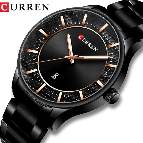 clock brand man fashion curren quartz watches men business steel wristwatch with date classic black male, Silver
clock brand man fashion curren quartz watches men business steel wristwatch with date classic black male, Silver