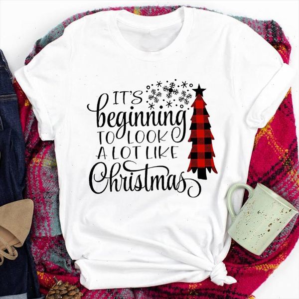 women lady tees plaid tree letters new year happy holiday merry christmas print tshirt clothes graphic female t t shirt, White
women lady tees plaid tree letters new year happy holiday merry christmas print tshirt clothes graphic female t t shirt, White