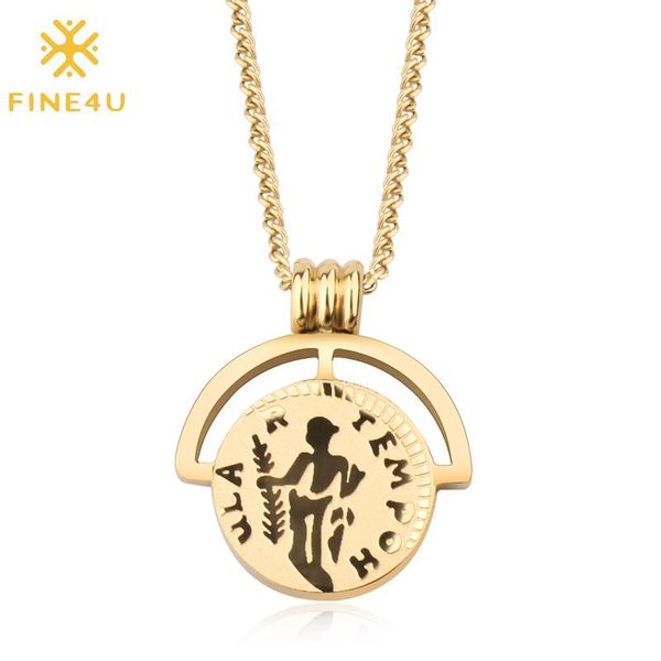 pendant necklaces fine4u n393 vintage figure pendants necklace stainless steel chain jewelry for women minimalist accessories, Silver
pendant necklaces fine4u n393 vintage figure pendants necklace stainless steel chain jewelry for women minimalist accessories, Silver
