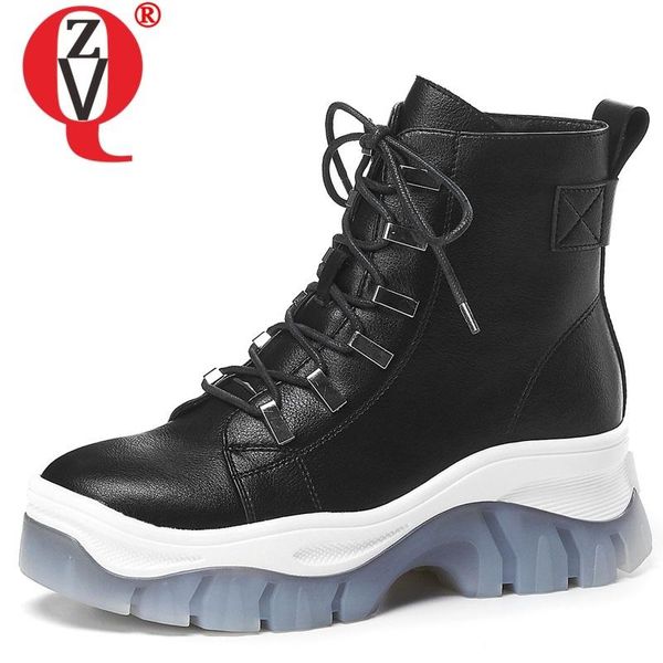 zvq winter new concise ankle boots outside comfortable high heels platform round toe genuine leather women shoes drop shipping, Black
zvq winter new concise ankle boots outside comfortable high heels platform round toe genuine leather women shoes drop shipping, Black