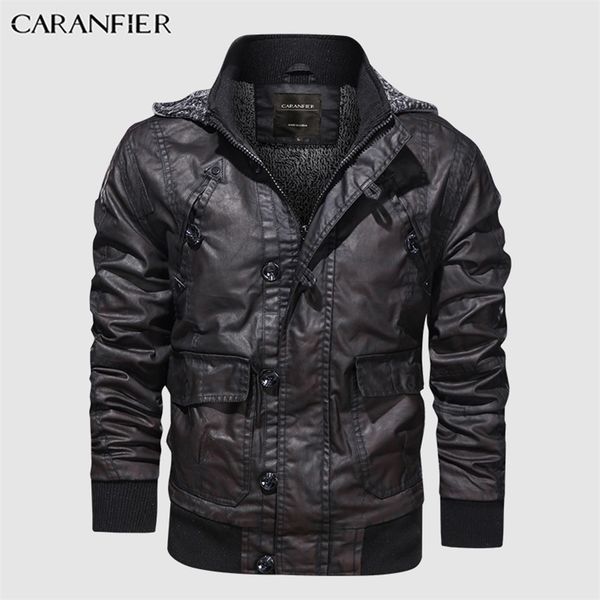 caranfier mens winter fleece jackets warm hooded coat thermal thick outerwear male military jacket mens brand clothing s-3xl 201105, Black;brown
caranfier mens winter fleece jackets warm hooded coat thermal thick outerwear male military jacket mens brand clothing s-3xl 201105, Black;brown