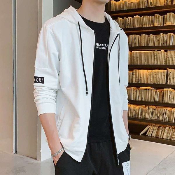 new and sweater 2020 men's autumn spring fashion trend casual hooded loose cardigan upper garment sports coat, Gray
new and sweater 2020 men's autumn spring fashion trend casual hooded loose cardigan upper garment sports coat, Gray