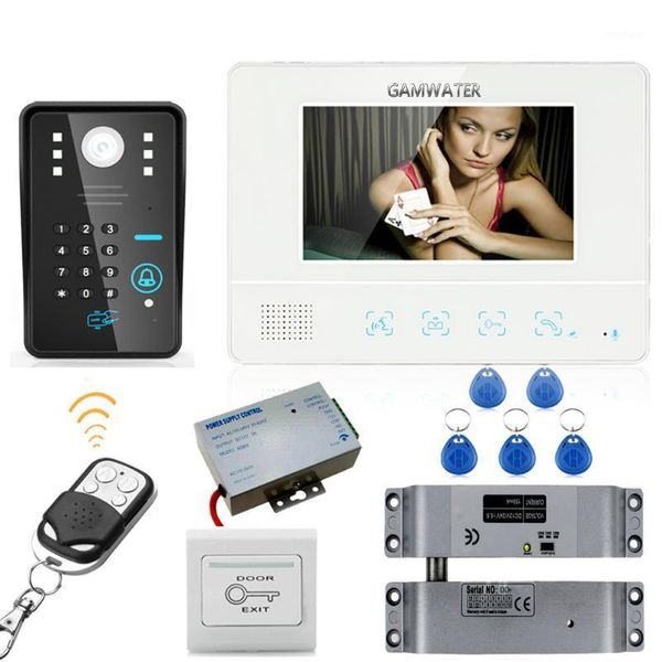 video door phones 7" rfid password phone intercom system doorbell camera 1000tvl + electric drop bolt lock1
video door phones 7" rfid password phone intercom system doorbell camera 1000tvl + electric drop bolt lock1