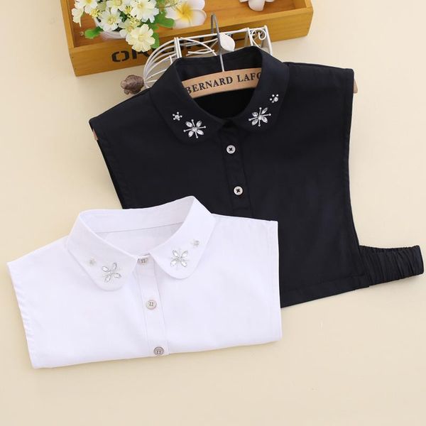 bow ties ladies fake collar for women white shirt false female detachable blouse removable half faux col tie, Black;gray
bow ties ladies fake collar for women white shirt false female detachable blouse removable half faux col tie, Black;gray