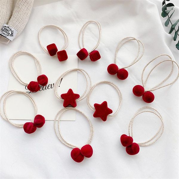 hair accessories 10pcs/lot love heart stars geometric elastic bands girls wine red velvet ring sequins rubber band, Slivery;white
hair accessories 10pcs/lot love heart stars geometric elastic bands girls wine red velvet ring sequins rubber band, Slivery;white