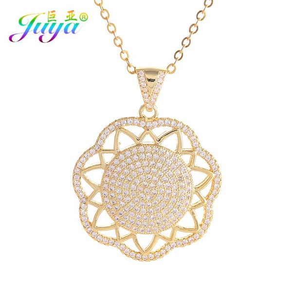 pendant necklaces juya women fashion sweater necklace micro pave zircon statement sun flower for long chains, Silver
pendant necklaces juya women fashion sweater necklace micro pave zircon statement sun flower for long chains, Silver