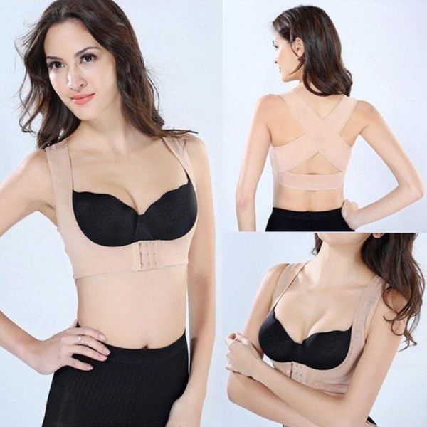 adjustable shoulder back posture corrector chest brace support belt vest solid women shapers underwear1, Black;white
adjustable shoulder back posture corrector chest brace support belt vest solid women shapers underwear1, Black;white