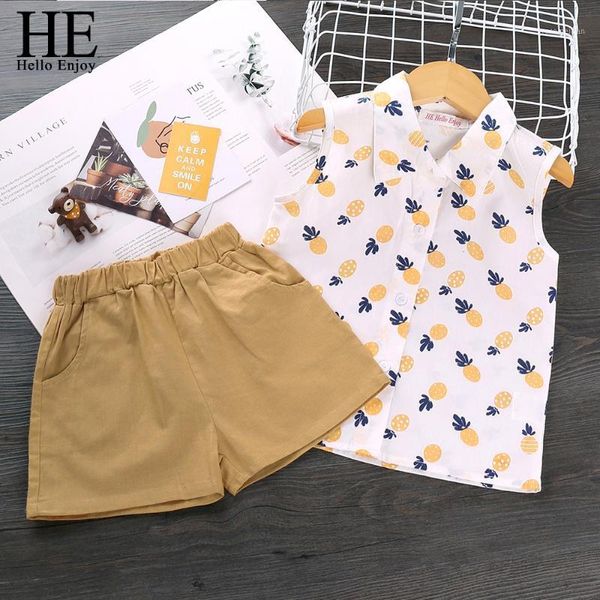 clothing sets he hello enjoy baby girls set kids clothes 2021 summer sleeveless fruit print shirt + shorts casual children suit 2 6y1, White
clothing sets he hello enjoy baby girls set kids clothes 2021 summer sleeveless fruit print shirt + shorts casual children suit 2 6y1, White