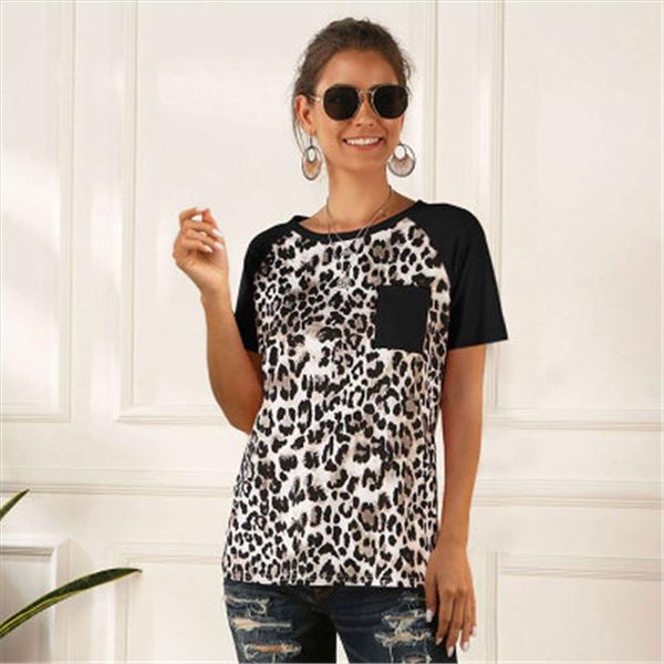 женщины leopard print одежда 2020 летние короткими рукава о шере топ tees карманные женские одежда футболка женщины топы tee рубашка, White
женщины leopard print одежда 2020 летние короткими рукава о шере топ tees карманные женские одежда футболка женщины топы tee рубашка, White