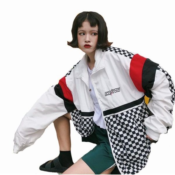 #5601 summer sunscreen windbreaker women korean fashion thin coat school harajuku hip hop jacket streetwear, Black;brown
#5601 summer sunscreen windbreaker women korean fashion thin coat school harajuku hip hop jacket streetwear, Black;brown