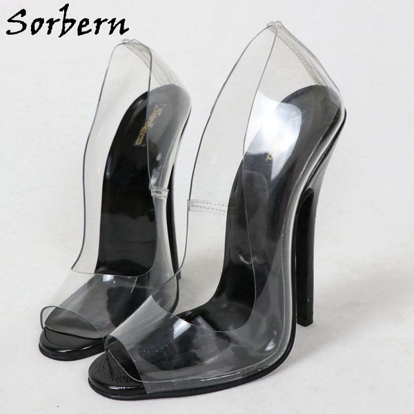 sorbern cute round toe women dress shoes pump stransparent slip on peep toe 14cm 16cm ladies high heel stilettos custom, Black
sorbern cute round toe women dress shoes pump stransparent slip on peep toe 14cm 16cm ladies high heel stilettos custom, Black