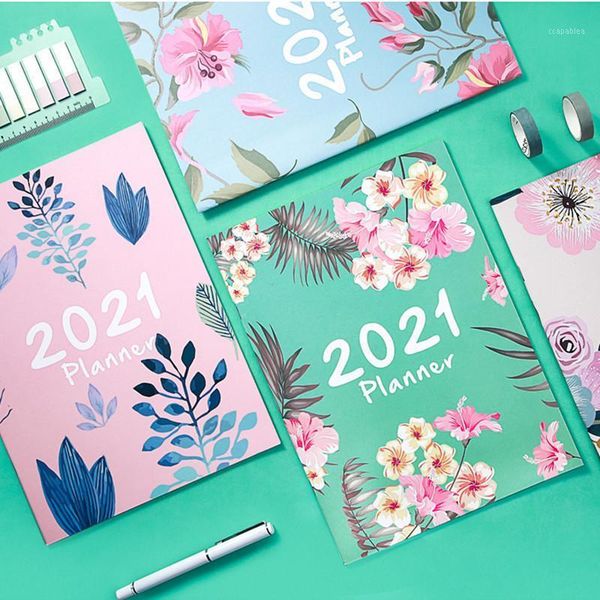 2021 flower a4 agendas schedule notebook monthly weekly planner organizer diary korean kawaii stationary office school supplies1, Purple;pink
2021 flower a4 agendas schedule notebook monthly weekly planner organizer diary korean kawaii stationary office school supplies1, Purple;pink