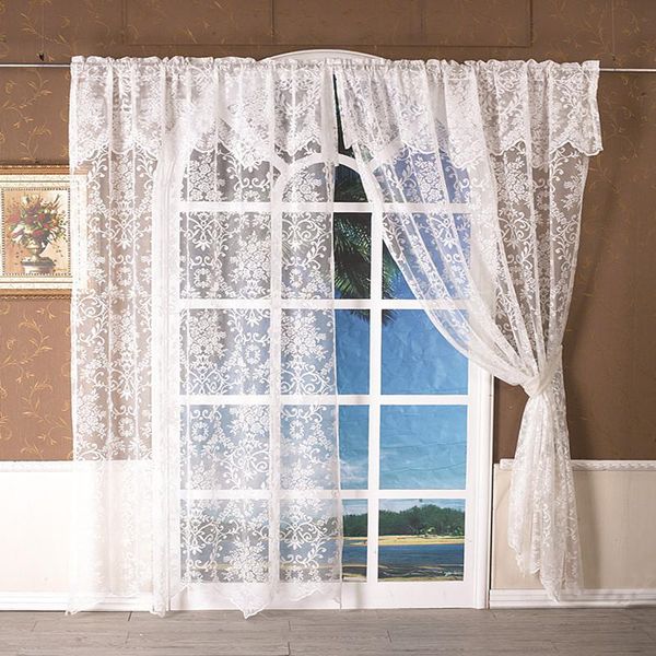 curtain & drapes 1pc romantic white lace window tulle flower style curtains for living room kitchen treatment voile wedding decor
curtain & drapes 1pc romantic white lace window tulle flower style curtains for living room kitchen treatment voile wedding decor