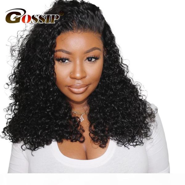 13x6 lace front wig gossip kinky curly human hair wig glueless lace front human hair wigs with baby hair, Black
13x6 lace front wig gossip kinky curly human hair wig glueless lace front human hair wigs with baby hair, Black