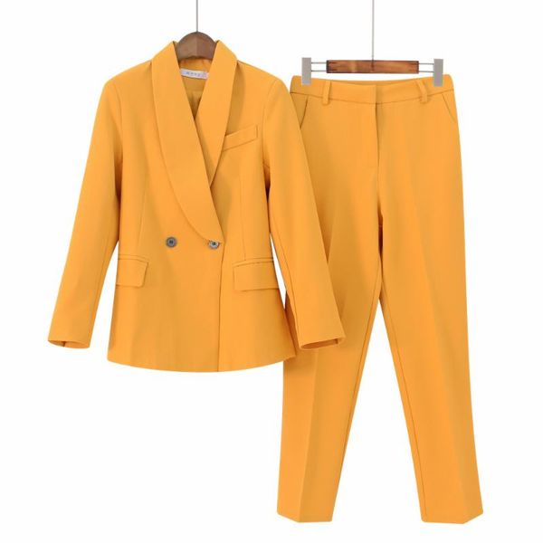 women's two piece pants waist - reaping retro suit two-piece fashion female 2021 broadcast arts exam host formal dress professional, White
women's two piece pants waist - reaping retro suit two-piece fashion female 2021 broadcast arts exam host formal dress professional, White