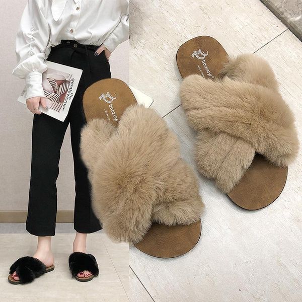 winter women house fur slides faux fashion slippers warm shoes woman slip on flats female slides black pink brown home furry1
winter women house fur slides faux fashion slippers warm shoes woman slip on flats female slides black pink brown home furry1