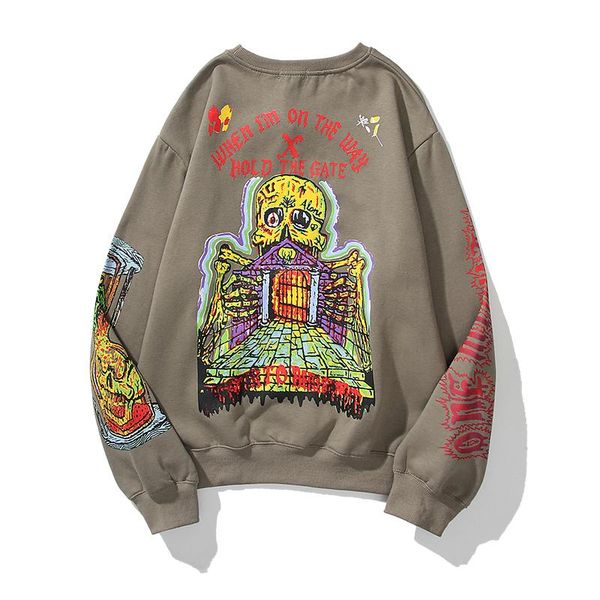 kanye west skull pattern fleece o neck hoodies stanger things men and women oversize streetwear sweatshirt loose casual hoody bbymtm, Black
kanye west skull pattern fleece o neck hoodies stanger things men and women oversize streetwear sweatshirt loose casual hoody bbymtm, Black