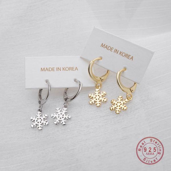 stud hi woman fashion s925 sterling silver simple snowflake earrings christmas accessories jewelry, Golden;silver
stud hi woman fashion s925 sterling silver simple snowflake earrings christmas accessories jewelry, Golden;silver