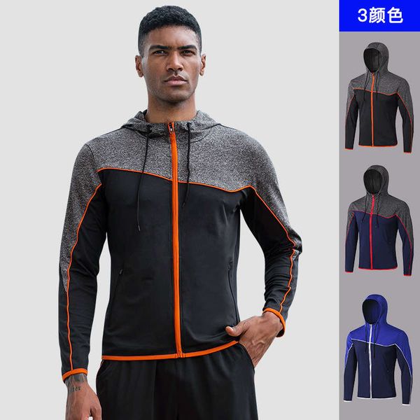 men's autumn and winter loose sportswear running casual fitness hooded training clothes zipper long sleeve 91605, Gray
men's autumn and winter loose sportswear running casual fitness hooded training clothes zipper long sleeve 91605, Gray