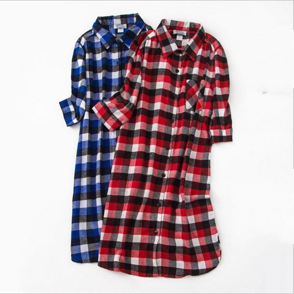 women's sleepwear 2021 summer female casual plaid loosen nightydress ladies 100% cotton nightgown women half sleeve cardigan sleepshirt, Black;red
women's sleepwear 2021 summer female casual plaid loosen nightydress ladies 100% cotton nightgown women half sleeve cardigan sleepshirt, Black;red