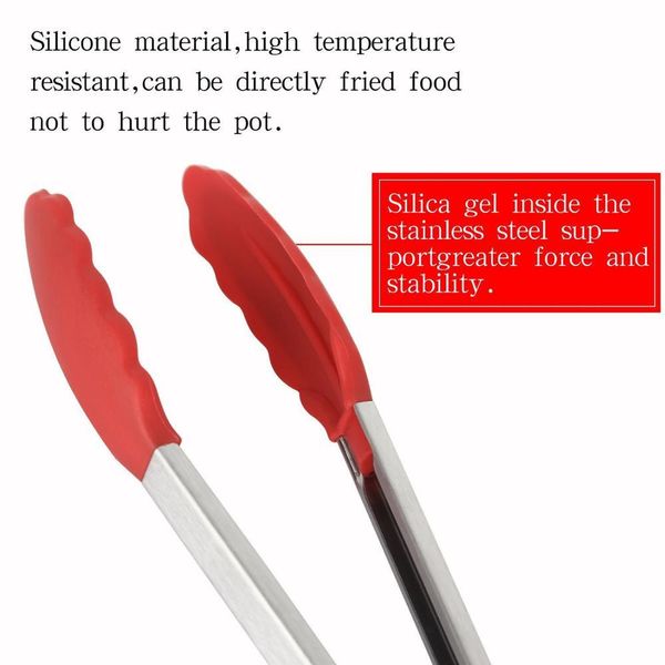 7-дюймовый силиконовый bbq grilling tong salat hable, обслуживающий тонг без палки кухонные барбекю гриль для приготовления пищи с составляю
7-дюймовый силиконовый bbq grilling tong salat hable, обслуживающий тонг без палки кухонные барбекю гриль для приготовления пищи с составляю
