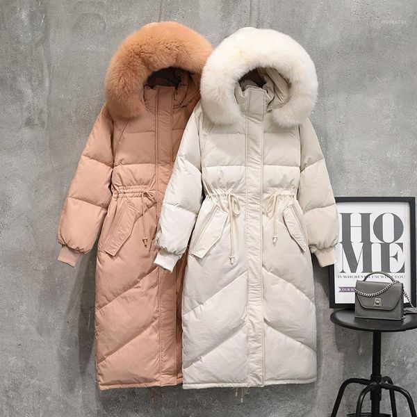 plus size coat x-long down jacket women 2020 new style real fur with hooded white duck down thick solid warm elegant1, Black
plus size coat x-long down jacket women 2020 new style real fur with hooded white duck down thick solid warm elegant1, Black