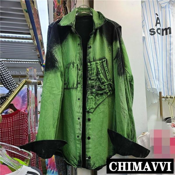 2020 autumn new heavy industry retro tie-dye denim shirt bf men and women cool loose jeans coat blouse female denim jacket1, Black;brown
2020 autumn new heavy industry retro tie-dye denim shirt bf men and women cool loose jeans coat blouse female denim jacket1, Black;brown