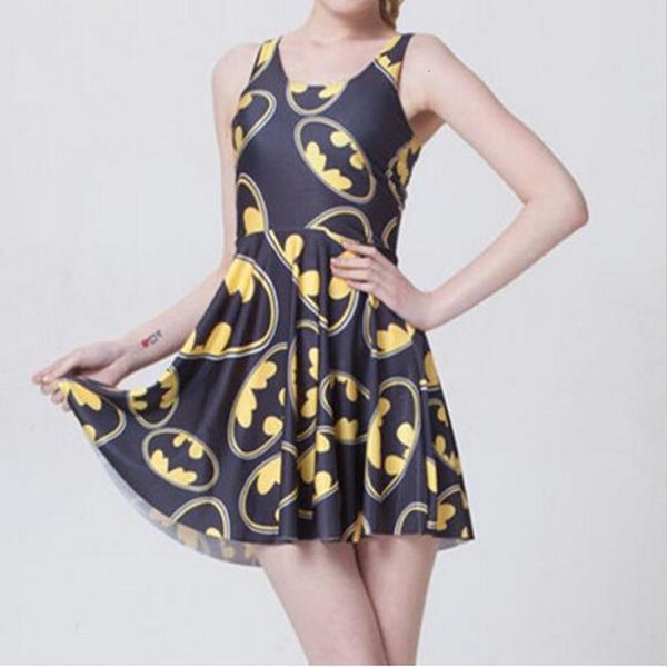 drop ship fashion women dress digital print black & yellow contrat color sleeveless tank dresses female slim vestido, Black;gray
drop ship fashion women dress digital print black & yellow contrat color sleeveless tank dresses female slim vestido, Black;gray