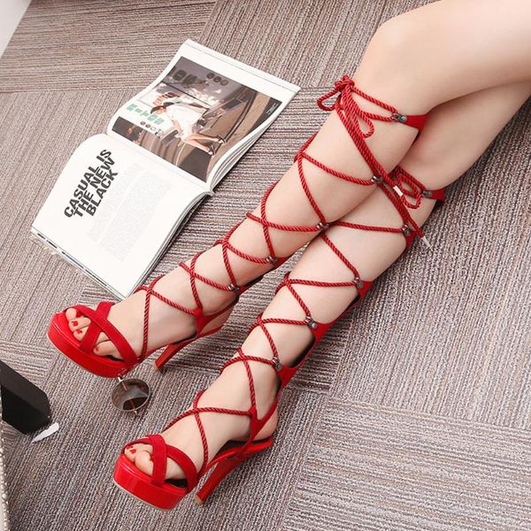sandals 2021 leisure fashion women shoes party fetish stripper lace-up extreme high heels ethnic mul-ticolor, Black
sandals 2021 leisure fashion women shoes party fetish stripper lace-up extreme high heels ethnic mul-ticolor, Black