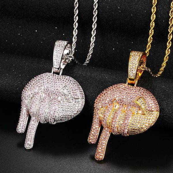 new design iced out pendant necklace mens hip hop jewelry full zircon pendant chain fashion gift necklace with 4mm tennis chain, Silver
new design iced out pendant necklace mens hip hop jewelry full zircon pendant chain fashion gift necklace with 4mm tennis chain, Silver