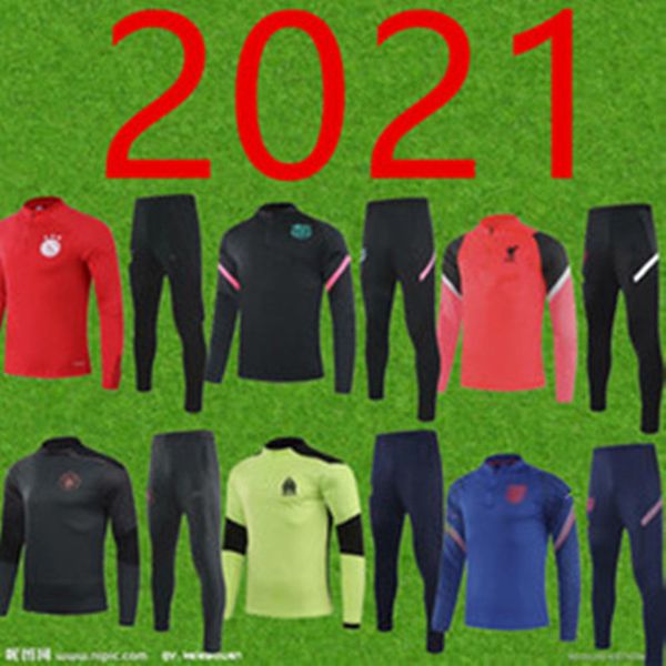 men 2021 new national team club jogging training suit 2021 boys' football fitness suit, Black
men 2021 new national team club jogging training suit 2021 boys' football fitness suit, Black