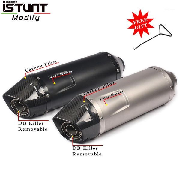 slip on inlet 36~51mm universal motorcycle exhaust modify motocross escape carbon fiber muffler db killer removable1
slip on inlet 36~51mm universal motorcycle exhaust modify motocross escape carbon fiber muffler db killer removable1