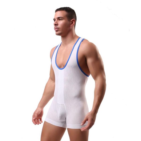 men's g-strings underwear one-piece, round neck, sleeveless sling, sexy, large and thin boxers, Black;brown
men's g-strings underwear one-piece, round neck, sleeveless sling, sexy, large and thin boxers, Black;brown