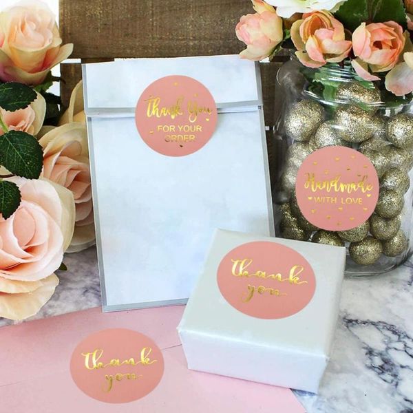 500pcs/1.5inch roll pink thank you for stickers with gold foil pink stickers for company giveaway & birthday party favors labels
500pcs/1.5inch roll pink thank you for stickers with gold foil pink stickers for company giveaway & birthday party favors labels