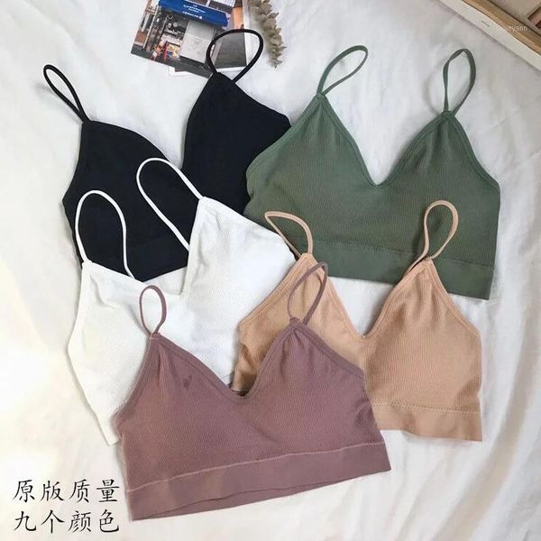 elastic gathering bralette push up bra summer anti-light korean style wild bra tube no rims1, Red;black
elastic gathering bralette push up bra summer anti-light korean style wild bra tube no rims1, Red;black