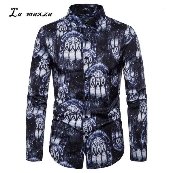 cotton men fashion long sleeves 2020 print shirt causal mens spring button up shirt1, White;black
cotton men fashion long sleeves 2020 print shirt causal mens spring button up shirt1, White;black