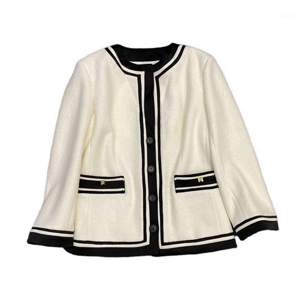 2020 autumn and winter women's short suit single-breasted suit1, White;black
2020 autumn and winter women's short suit single-breasted suit1, White;black