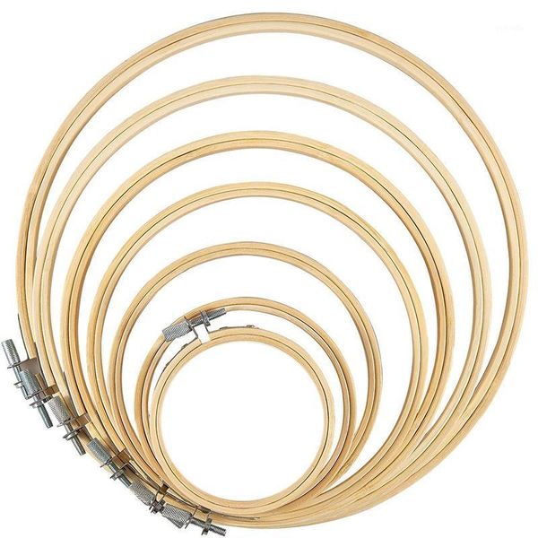 7 pcs embroidery hoop set bamboo circle cross stitch hoop ring 3.2 inch to 10.2 inch for embroidery and cross stitch1, Black 
7 pcs embroidery hoop set bamboo circle cross stitch hoop ring 3.2 inch to 10.2 inch for embroidery and cross stitch1, Black