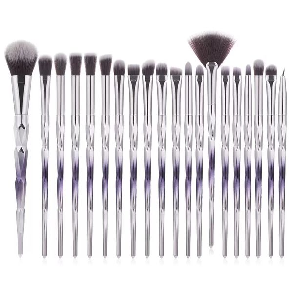 makeup brush set 20pcs diamond gradient beauty tools to be used for powder eye shadow foundation blend blush lip brush eyes eyeliner eyelash
makeup brush set 20pcs diamond gradient beauty tools to be used for powder eye shadow foundation blend blush lip brush eyes eyeliner eyelash