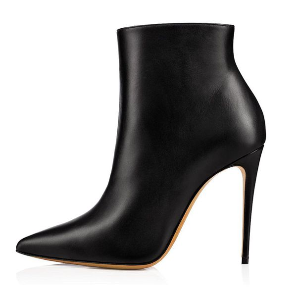 meade with zipper leather pointed finger high leaves of women stilettos leaping shoes short winter boots tl-a0126 lhle, Black
meade with zipper leather pointed finger high leaves of women stilettos leaping shoes short winter boots tl-a0126 lhle, Black
