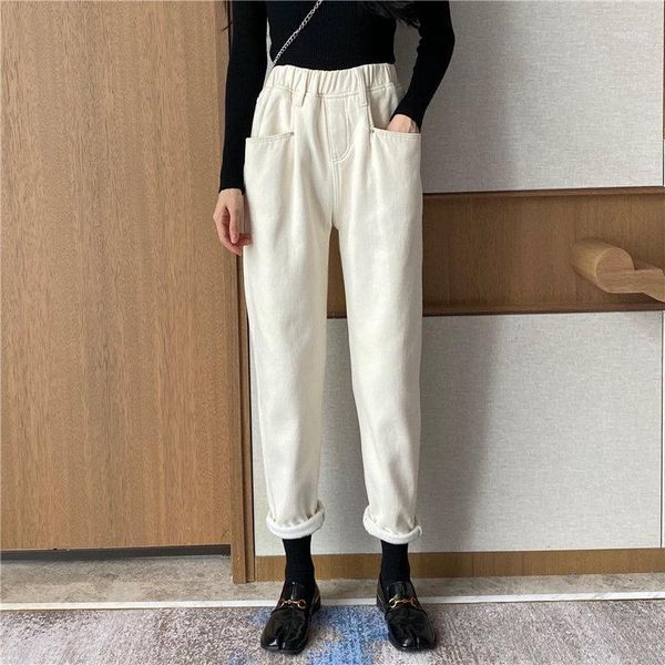 alien kitty 2020 casual new retro thicken curl denim high waist fashion straight stylish jeans full-length women loose pants1, Blue
alien kitty 2020 casual new retro thicken curl denim high waist fashion straight stylish jeans full-length women loose pants1, Blue