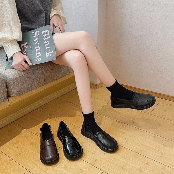 solid leather oxford shoes for women shoes woman new slip on platform women round toe heels casual plus size, Black
solid leather oxford shoes for women shoes woman new slip on platform women round toe heels casual plus size, Black