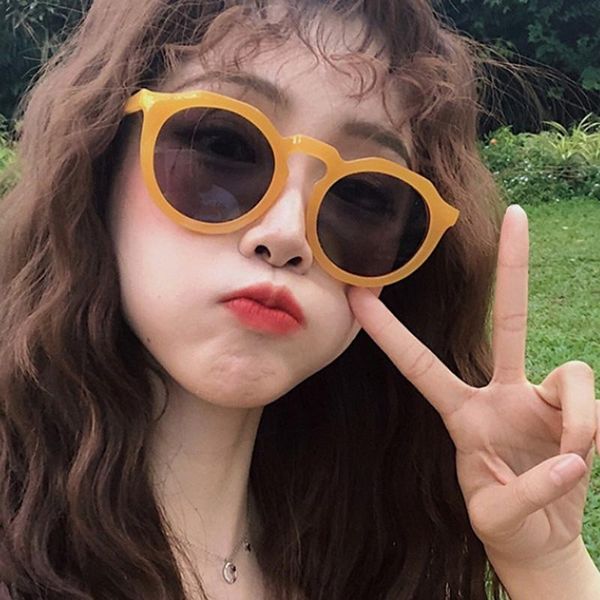 sunglasses 2021 aoze ladies round glasses brand designer frame color sweet moonlight yellow uv400, White;black
sunglasses 2021 aoze ladies round glasses brand designer frame color sweet moonlight yellow uv400, White;black