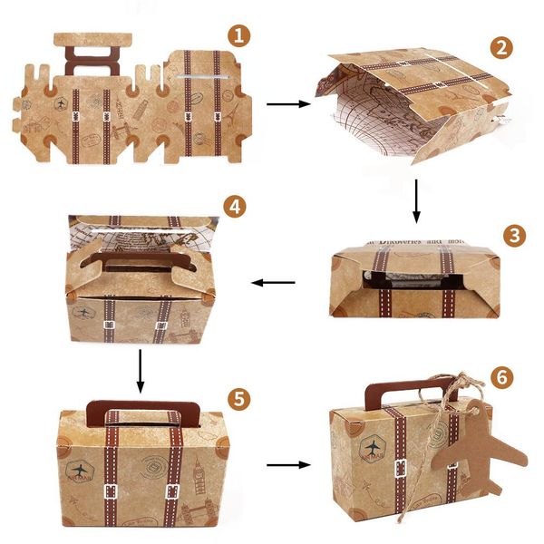 ourwarm 10pcs kraft paper candy gift box mini suitcase gifts bags party favors for guests wedding baby shower birthday decoratio bbyemb
ourwarm 10pcs kraft paper candy gift box mini suitcase gifts bags party favors for guests wedding baby shower birthday decoratio bbyemb