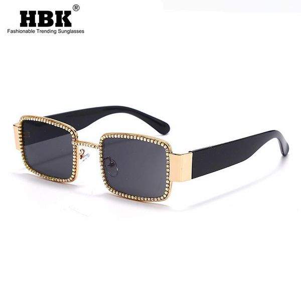 sunglasses hbk vintage square diamond women design fashion cool sun glasses for female man uv400, White;black
sunglasses hbk vintage square diamond women design fashion cool sun glasses for female man uv400, White;black
