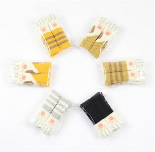 new 100sets 4pcs knitting cat style chair leg socks home furniture leg floor protectors non-slip table legs cover prevent cat sc1
new 100sets 4pcs knitting cat style chair leg socks home furniture leg floor protectors non-slip table legs cover prevent cat sc1