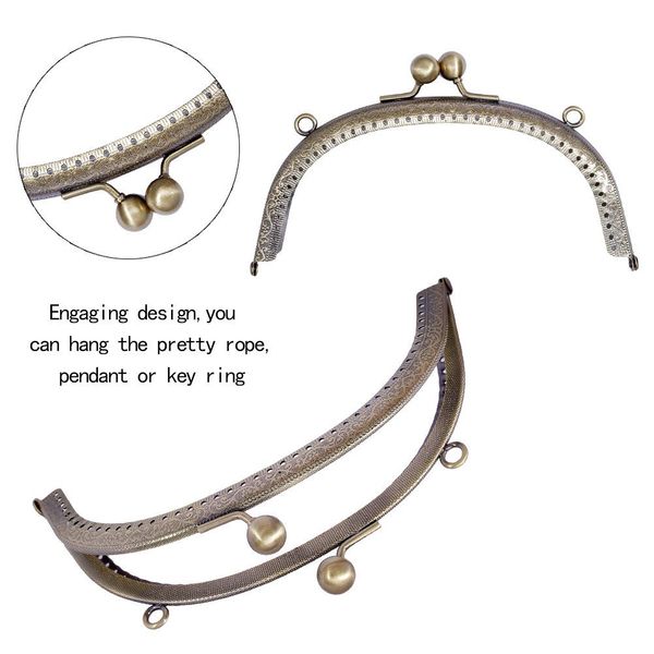 20cm diy metal kiss clasp lock arch metal purse frame for clutch bag handbag accessories bag hardware bronze wmtflf
20cm diy metal kiss clasp lock arch metal purse frame for clutch bag handbag accessories bag hardware bronze wmtflf