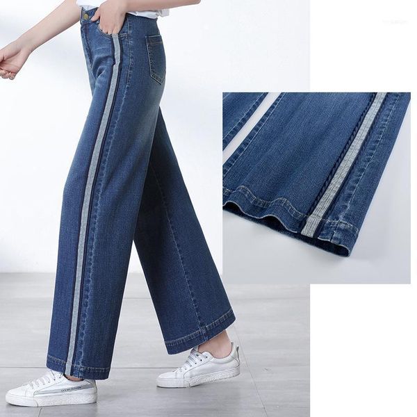 summer 2020 new korean casual fashion elastic flanging loose comfortable mid waist 9-point wide leg pants 919111, Blue
summer 2020 new korean casual fashion elastic flanging loose comfortable mid waist 9-point wide leg pants 919111, Blue