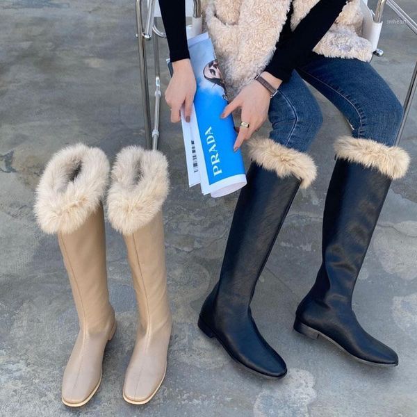 boots women fur fashion winter flat heel ladies square toe short booties causal furry female soft woman warm shoes1, Black
boots women fur fashion winter flat heel ladies square toe short booties causal furry female soft woman warm shoes1, Black